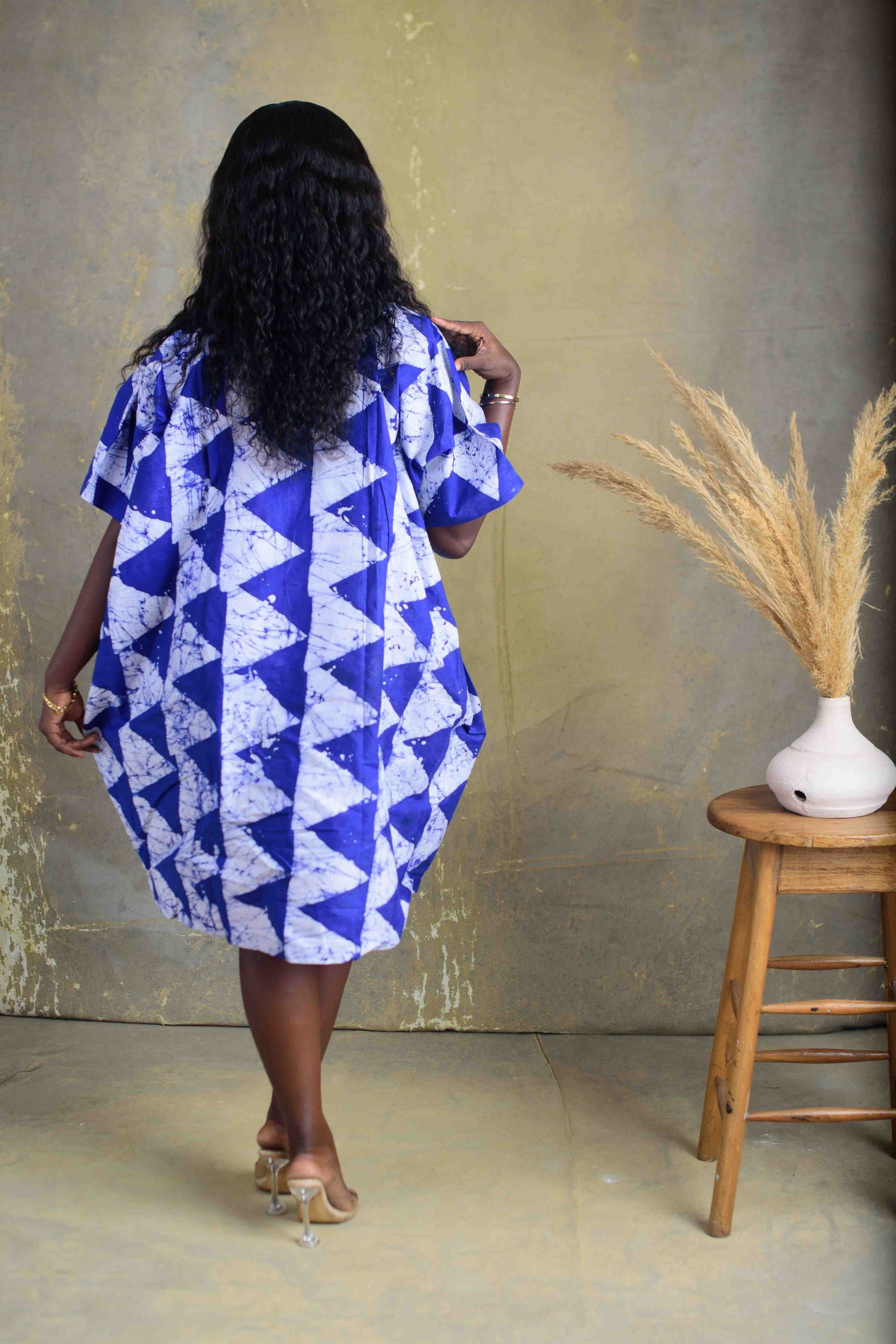 Bold Indigo Geometry