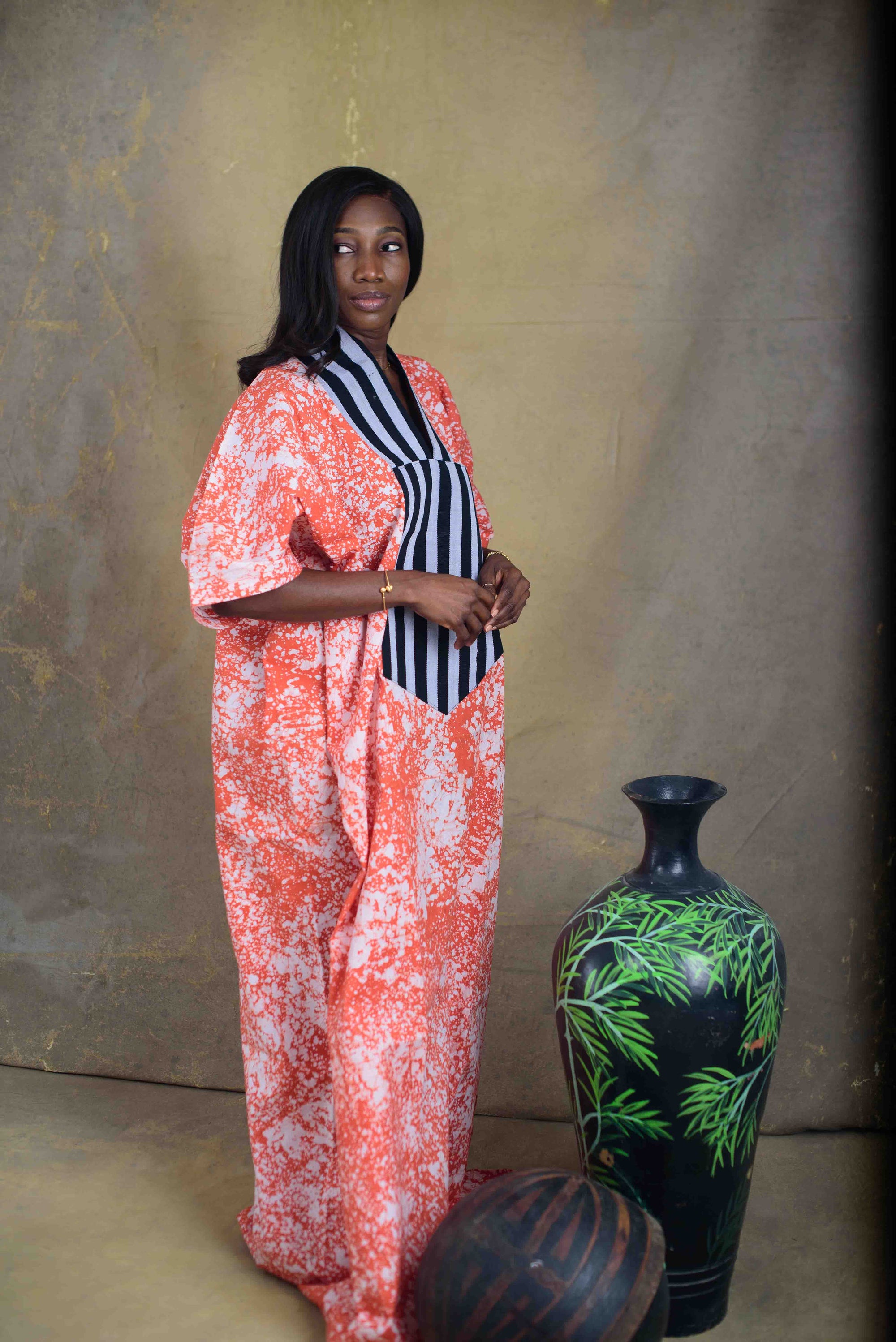 Citrus Ink Kaftan